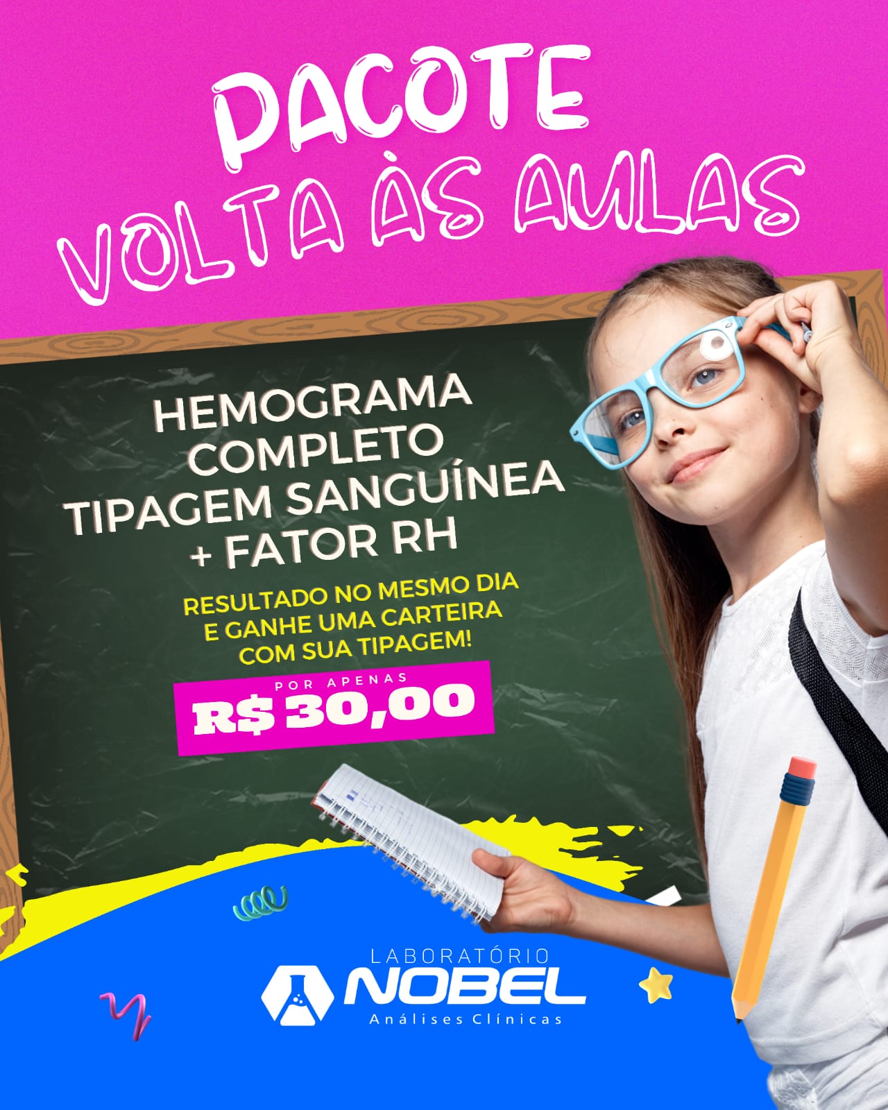 Pacote Volta às Aulas